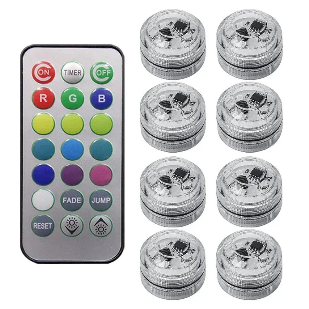 Wireless RGB Interior Accent Light Kit with Remote Control