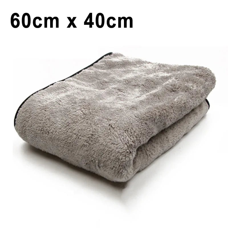 SEAMETAL Premium Microfiber Car Drying Towel - Super Absorbent Lint-Free Detailing Cloth