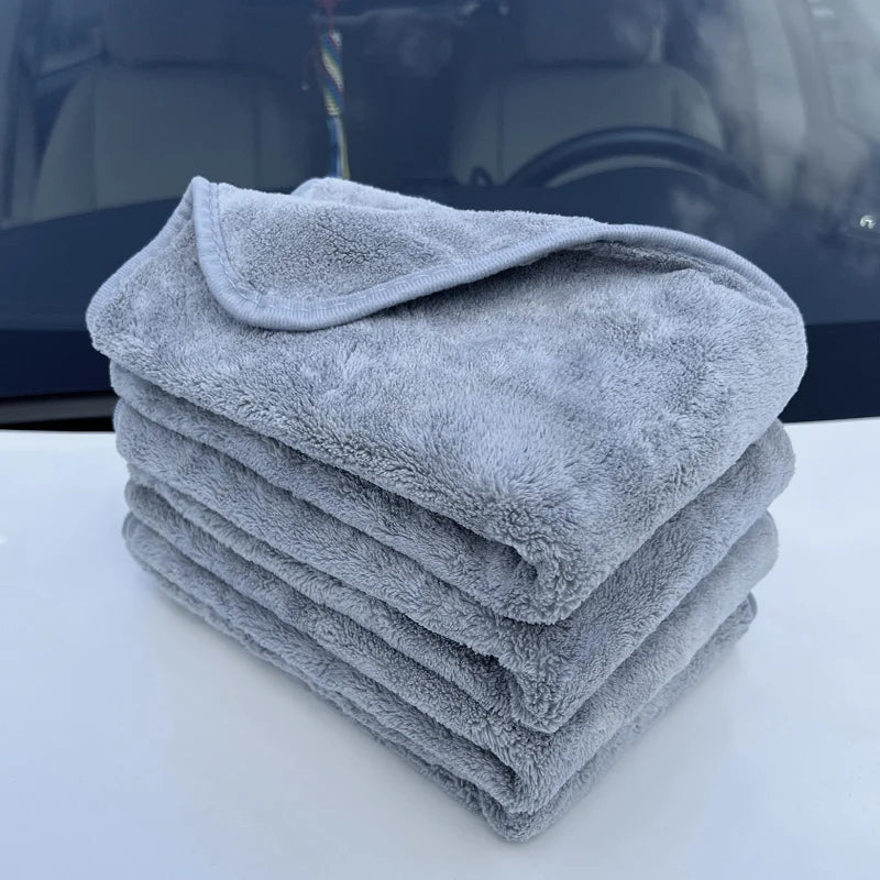SEAMETAL Premium Microfiber Car Drying Towel - Super Absorbent Lint-Free Detailing Cloth
