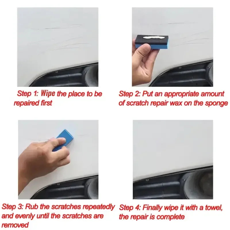 Car Scratch Wax & Swirl Remover for All Paint Colors