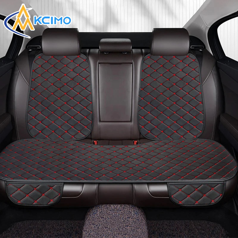 Universal PU Leather Front & Rear Car Seat Cover Set