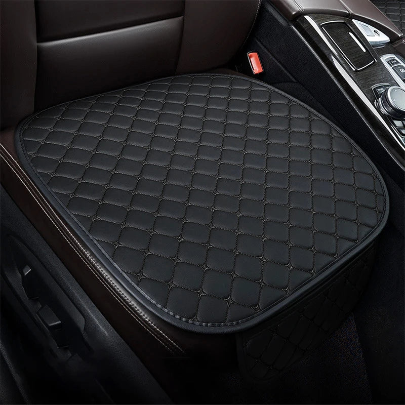 Universal PU Leather Car Seat Cushion Protector for All-Season Use