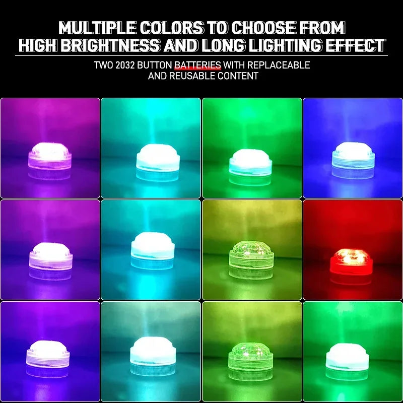 Wireless RGB Interior Accent Light Kit with Remote Control