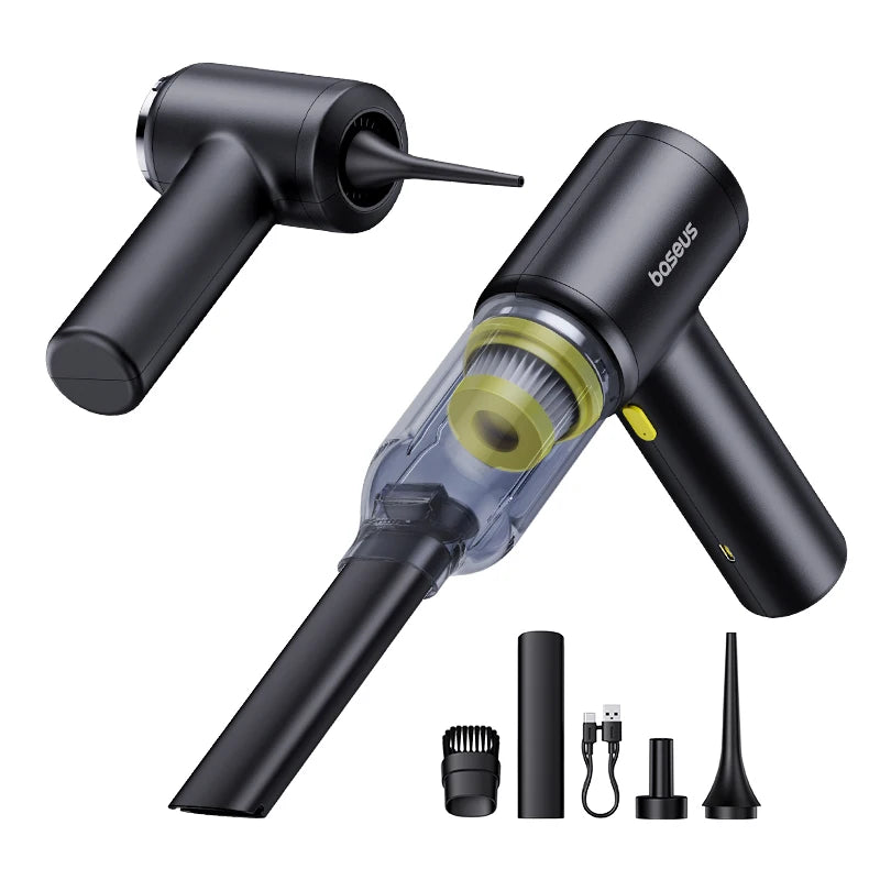 Baseus 4-in-1 Wireless Car Vacuum, Air Duster & Inflator