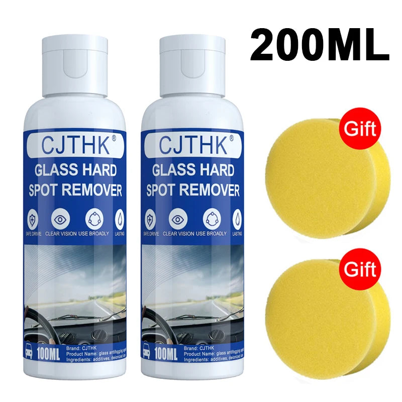 Car Glass Water Repellent & Oil Film Remover Kit