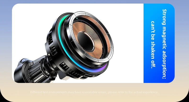 QI2 Magnetic Wireless Car Charger with Cooling Fan