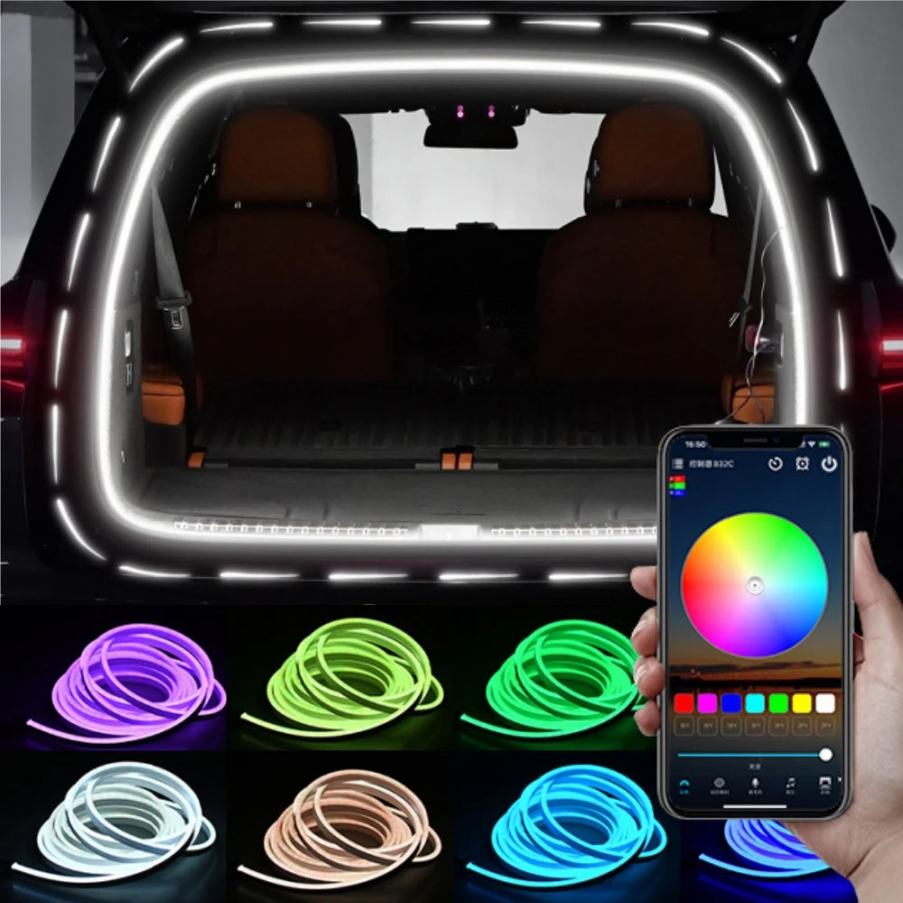 RGB Dynamic Trunk Ambient Light Strip with App Control