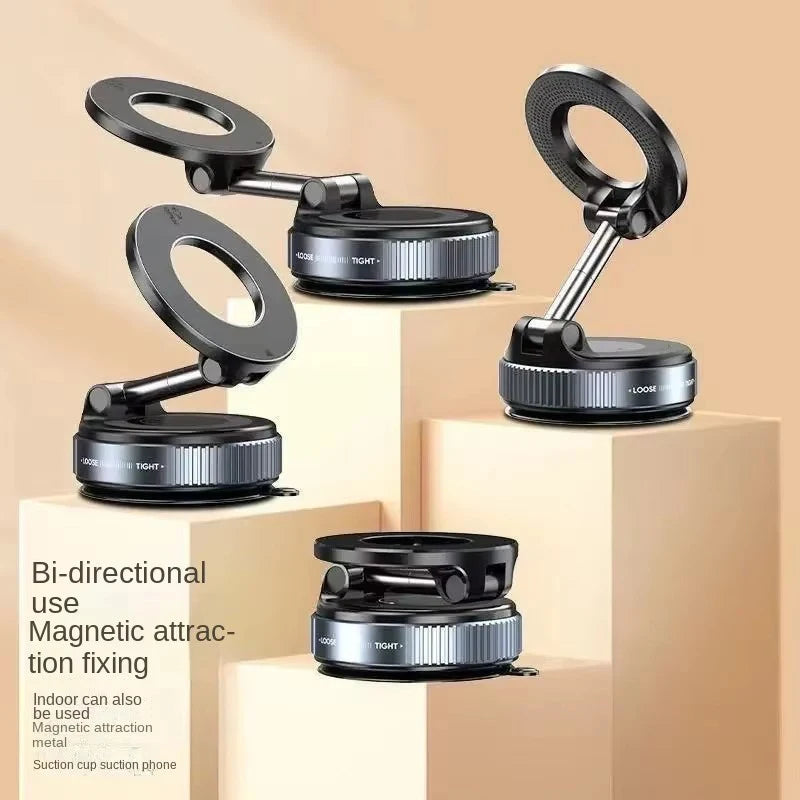 MagSafe Magnetic Vacuum Phone Mount with 360° Rotation