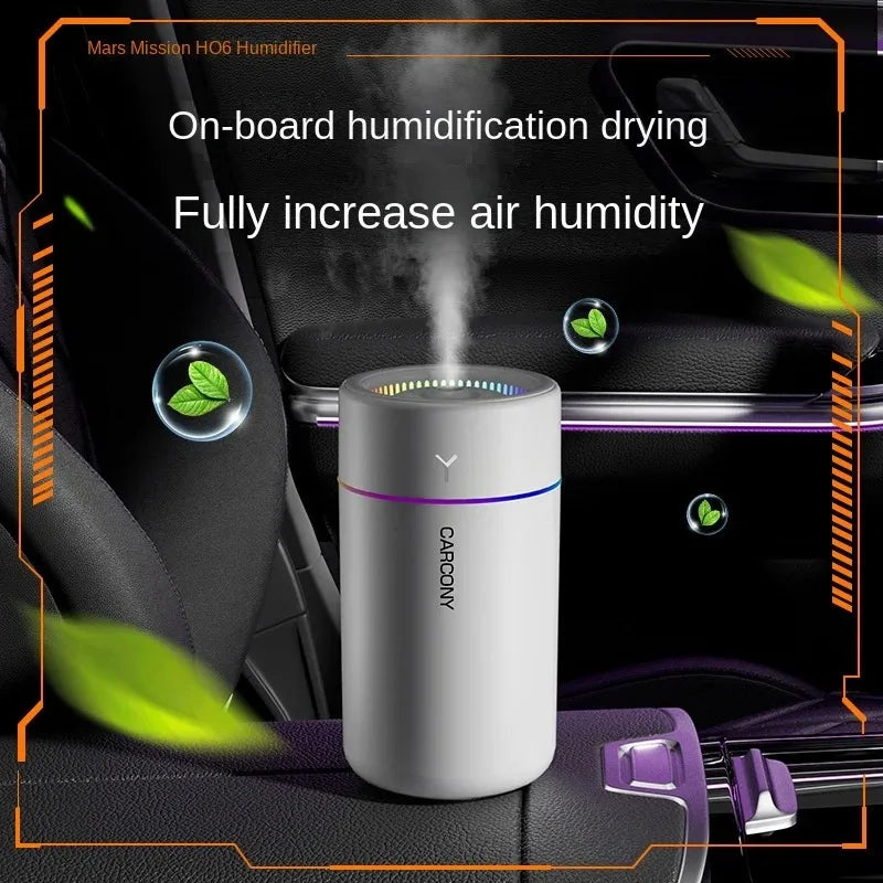 280ML USB Air Humidifier & Essential Oil Diffuser with LED Light