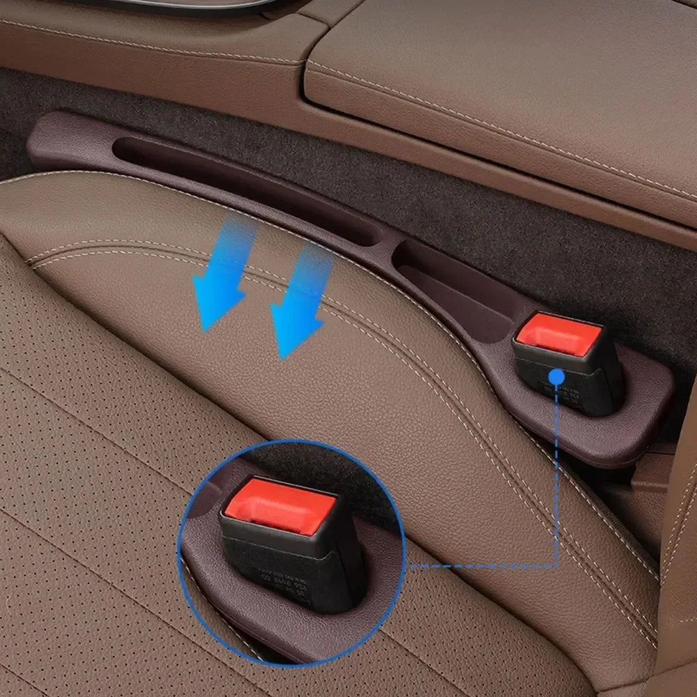 Universal Car Seat Gap Organizer & Drop Stop Set