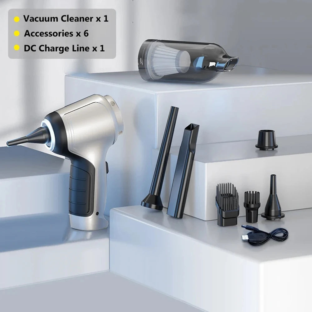 95,000Pa Wireless Handheld Car Vacuum Cleaner