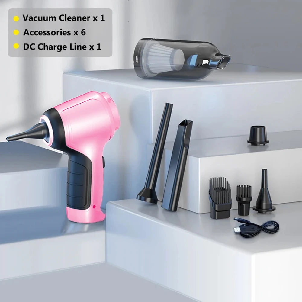 95,000Pa Wireless Handheld Car Vacuum Cleaner