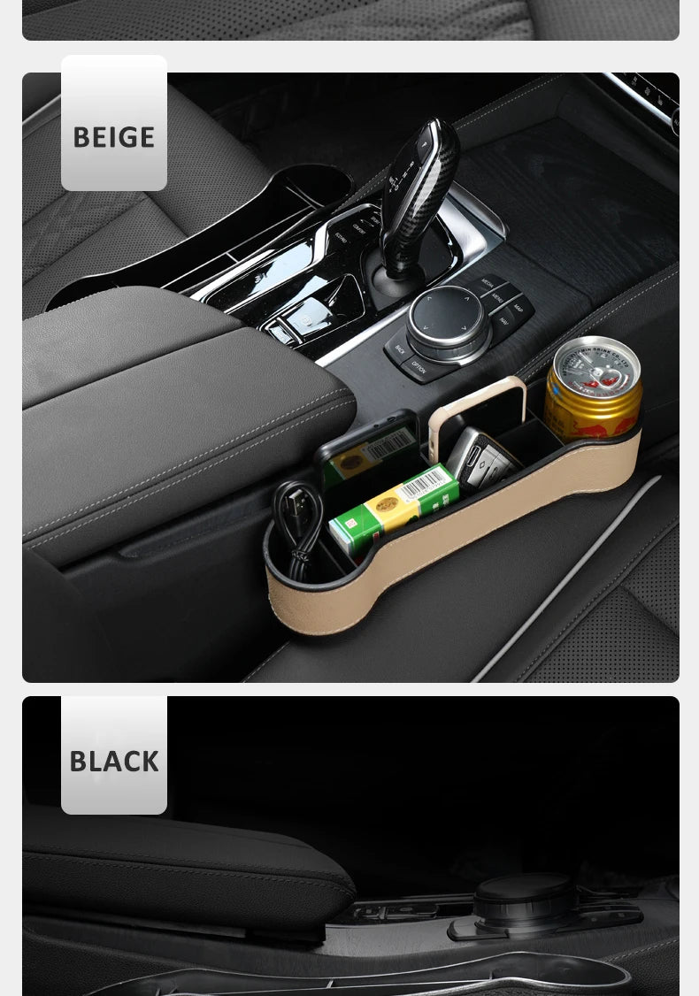 Premium Car Seat Gap Organizer & Storage Pocket