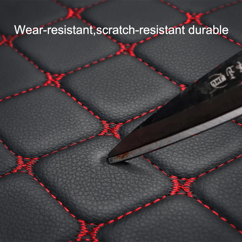 Universal PU Leather Front & Rear Car Seat Cover Set